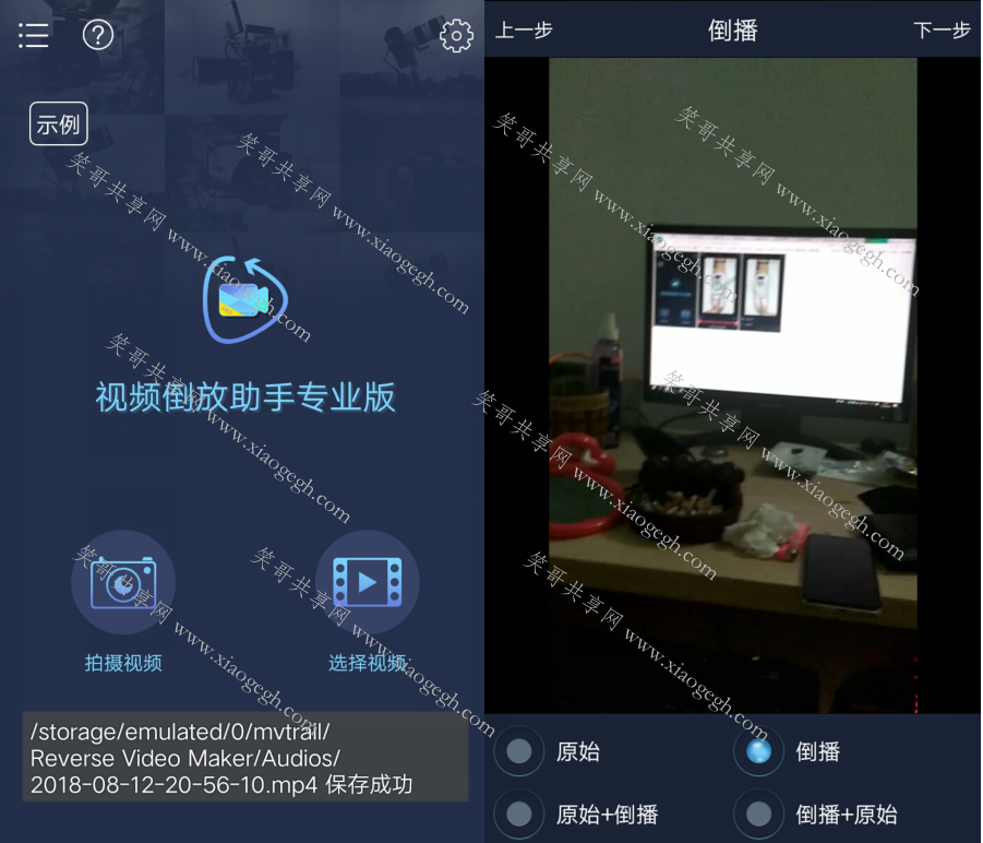 视频倒放助手