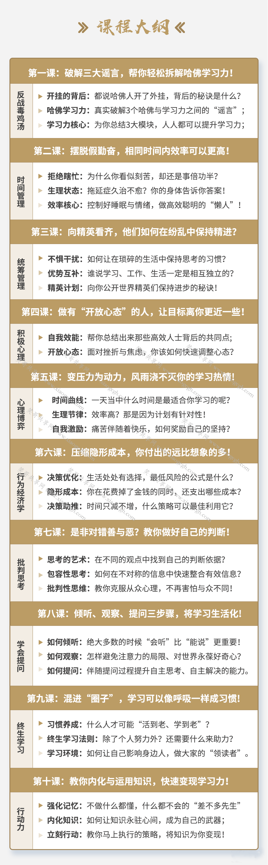 学习方法