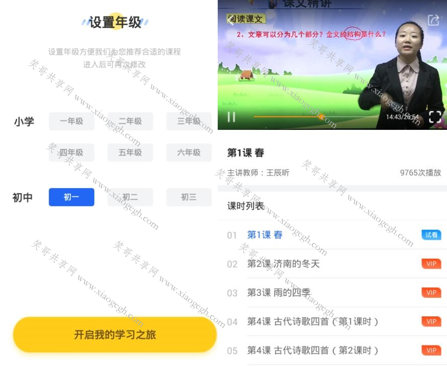 中小学辅导班